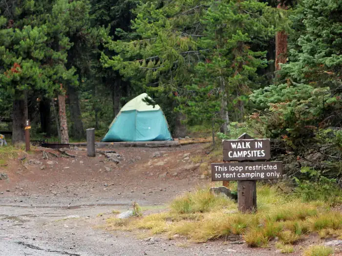 Camper-submitted photo at Lewis Lake — Yellowstone National Park near John D. Rockefeller Jr. Memorial Parkway