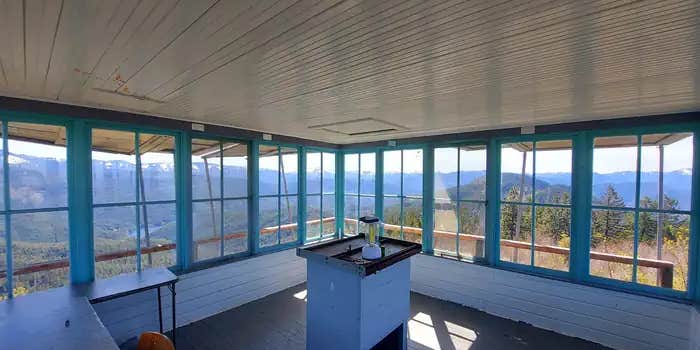 Camper submitted image from Squaw Peak Lookout