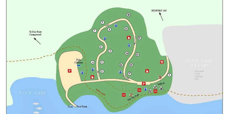 Camper submitted image from Fish Lake Campground - Rogue River