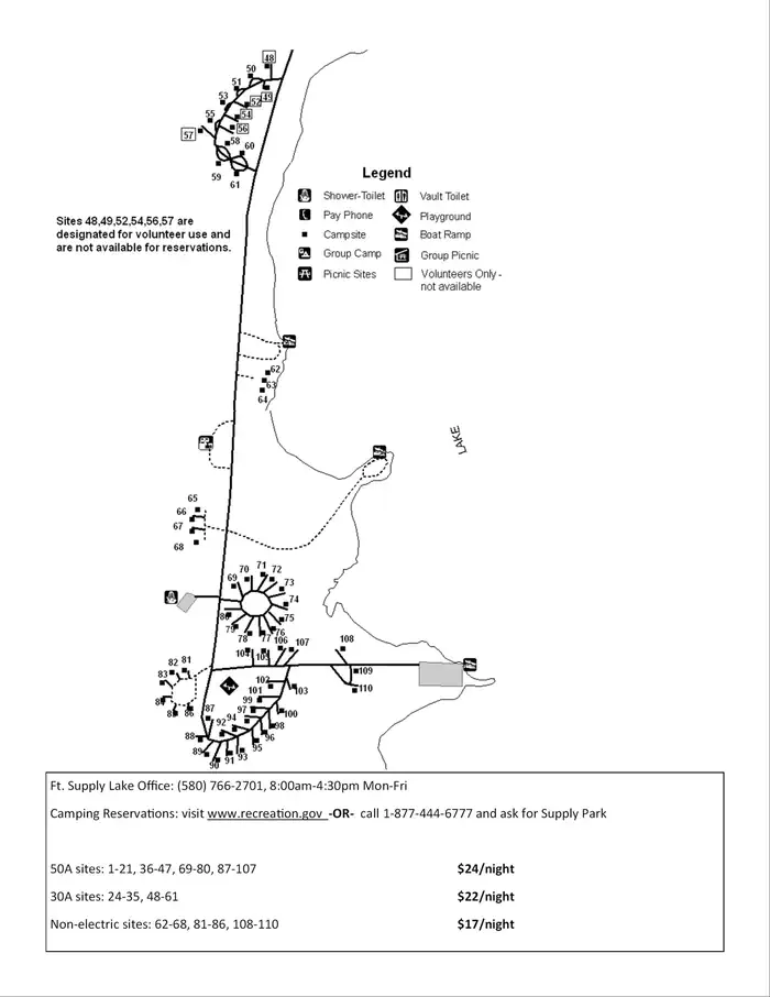 Camper-submitted photo at COE Fort Supply Lake Supply Park near Fort Supply Lake