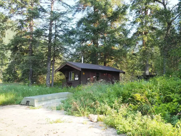 Camper-submitted photo at Marten Lake Cabin near Wrangell, AK