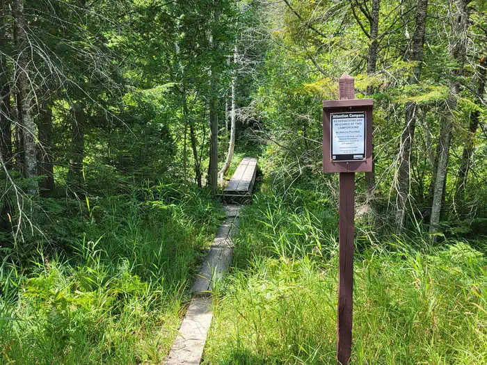 Camper-submitted photo at Ewing Point Rustic Campsite near Nahma, MI