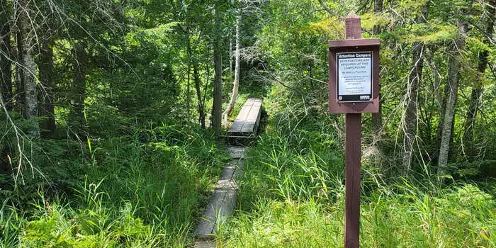 Camper submitted image from Ewing Point Rustic Campsite