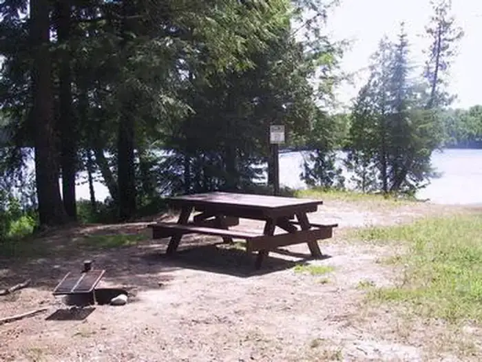 Camper-submitted photo at Ewing Point Rustic Campsite near Nahma, MI