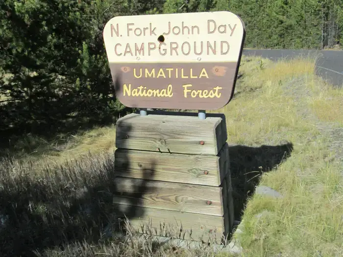 Camper-submitted photo at North Fork John Day near John Day, OR