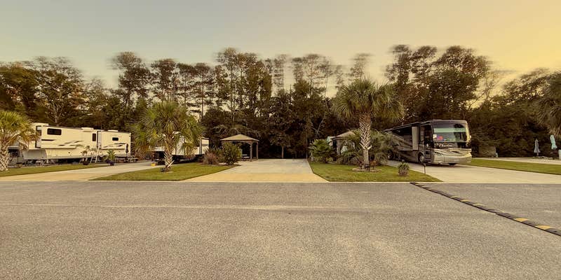 Camper submitted image from Creekside RV Resort Site 56