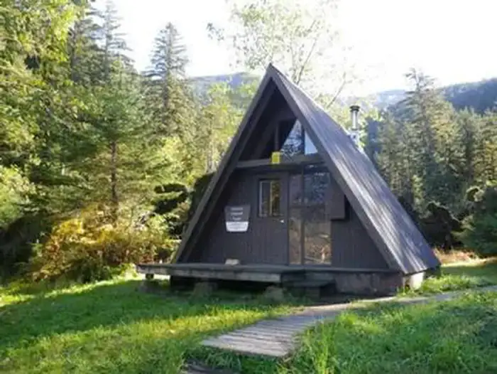 Camper-submitted photo at Garnet Ledge Cabin near Wrangell, AK