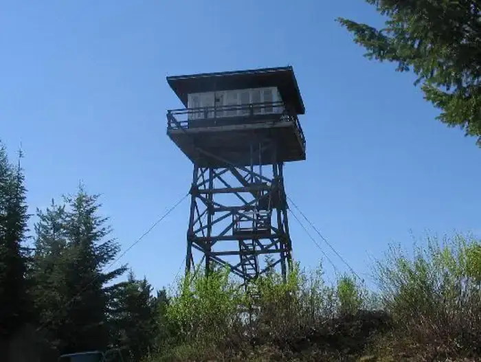 Camper-submitted photo at Yaak Mtn. Lookout Rental near Bonners Ferry, ID