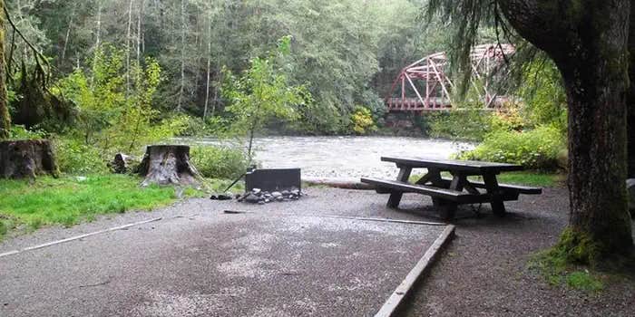 Camper submitted image from Red Bridge Campground