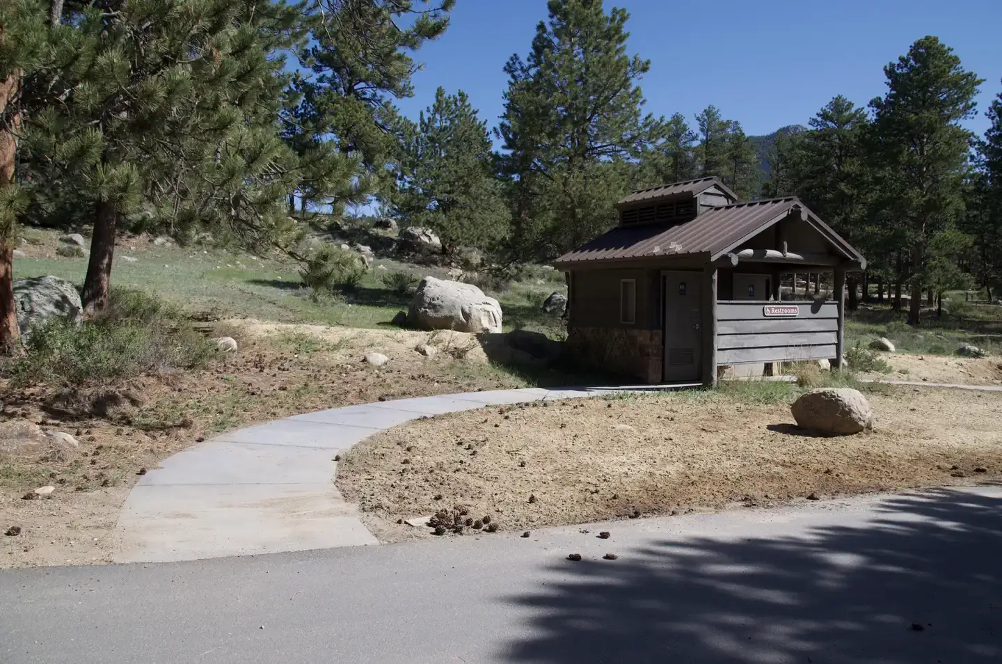 Camper-submitted photo at Moraine Park Campground — Rocky Mountain National Park in Colorado