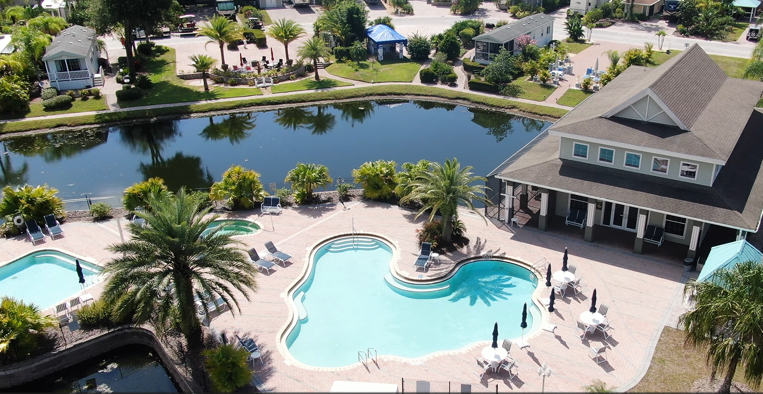 Camping near Lake Park: The Woods RV Resort, Land O' Lakes, Florida