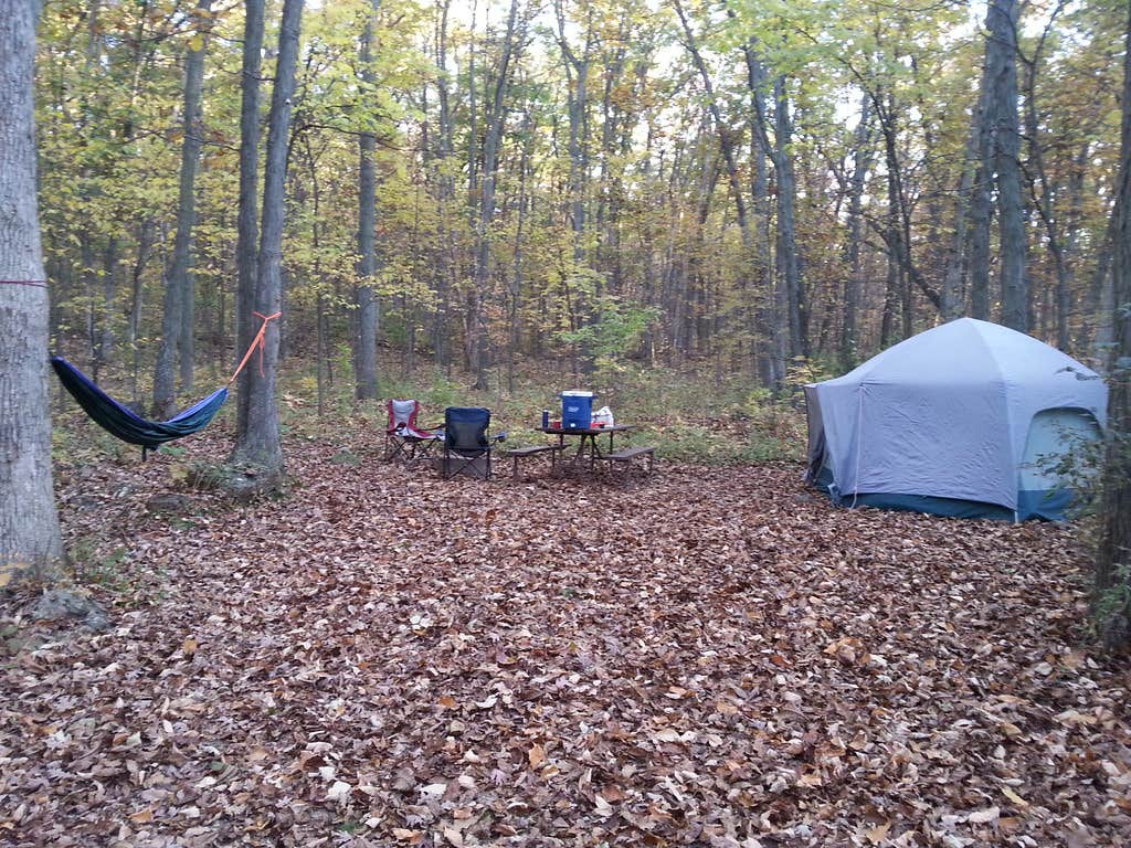 Camper submitted image from Blue Mound State Park Campground - 4