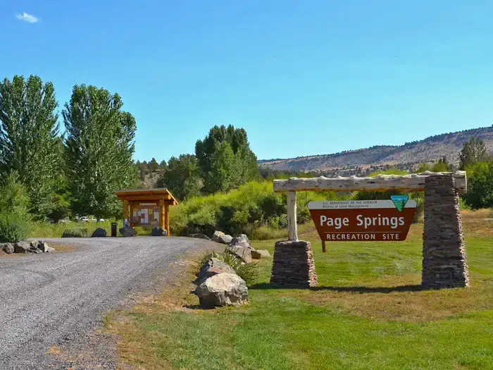 Camper-submitted photo at Page Springs Campground near Diamond, OR