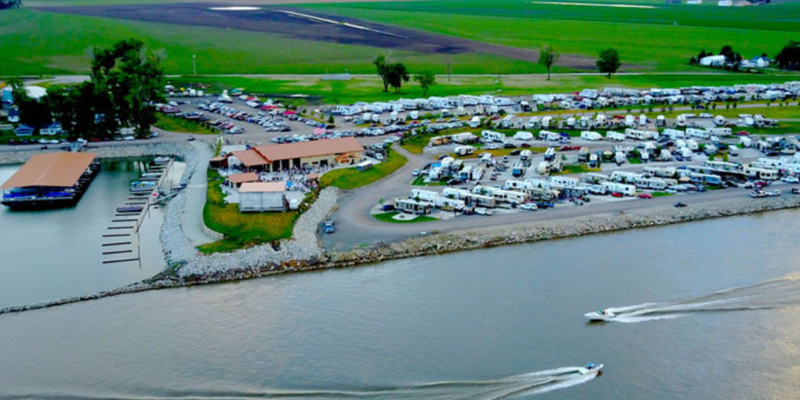 Camper submitted image from Cottonwood Cove Marina & RV Resort