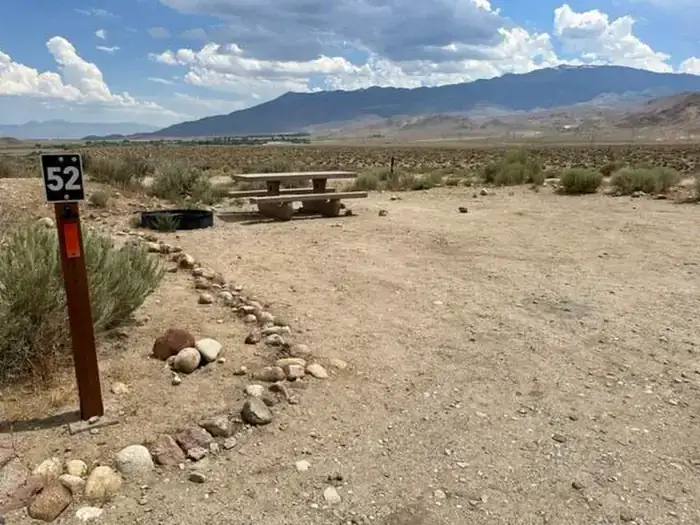 Camping near Eastern Sierra Tri County Fairground: Pleasant Valley Pit Campground, Bishop, California