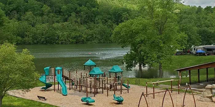 Camper submitted image from Bulltown Camp — Burnsville Lake Wildlife Management Area