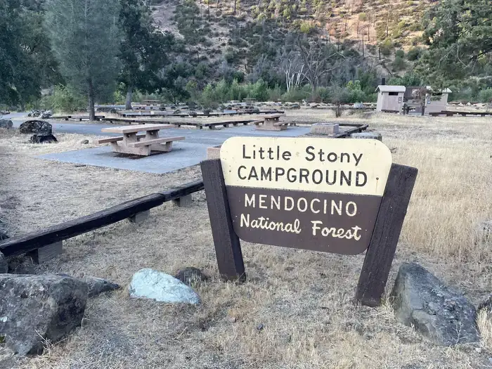 Camper-submitted photo at Little Stony — Mendocino National Forest near Stonyford, CA
