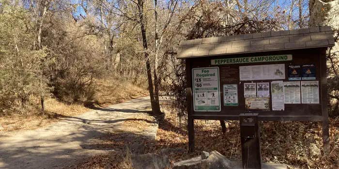 Camper submitted image from Peppersauce Campground