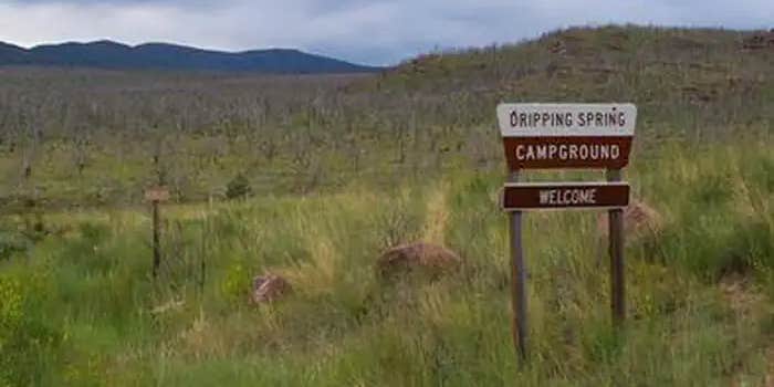 Camper submitted image from Dripping Springs Campground (UT)