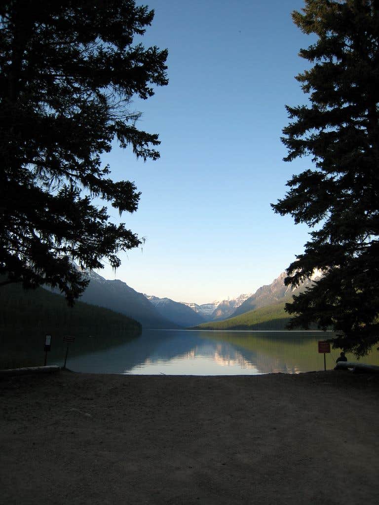 Camper-submitted photo at Bowman Lake Campground — Glacier National Park near Eureka, MT