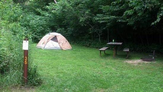 Jason S.'s photo of tent camping at Glendalough State Park Campground near Wahpeton, ND