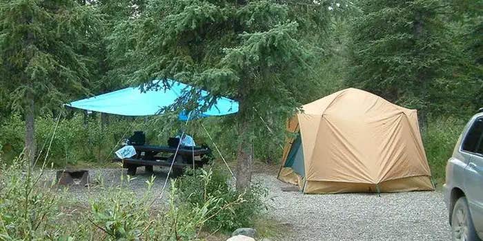 Camper submitted image from Brushkana Creek Campground