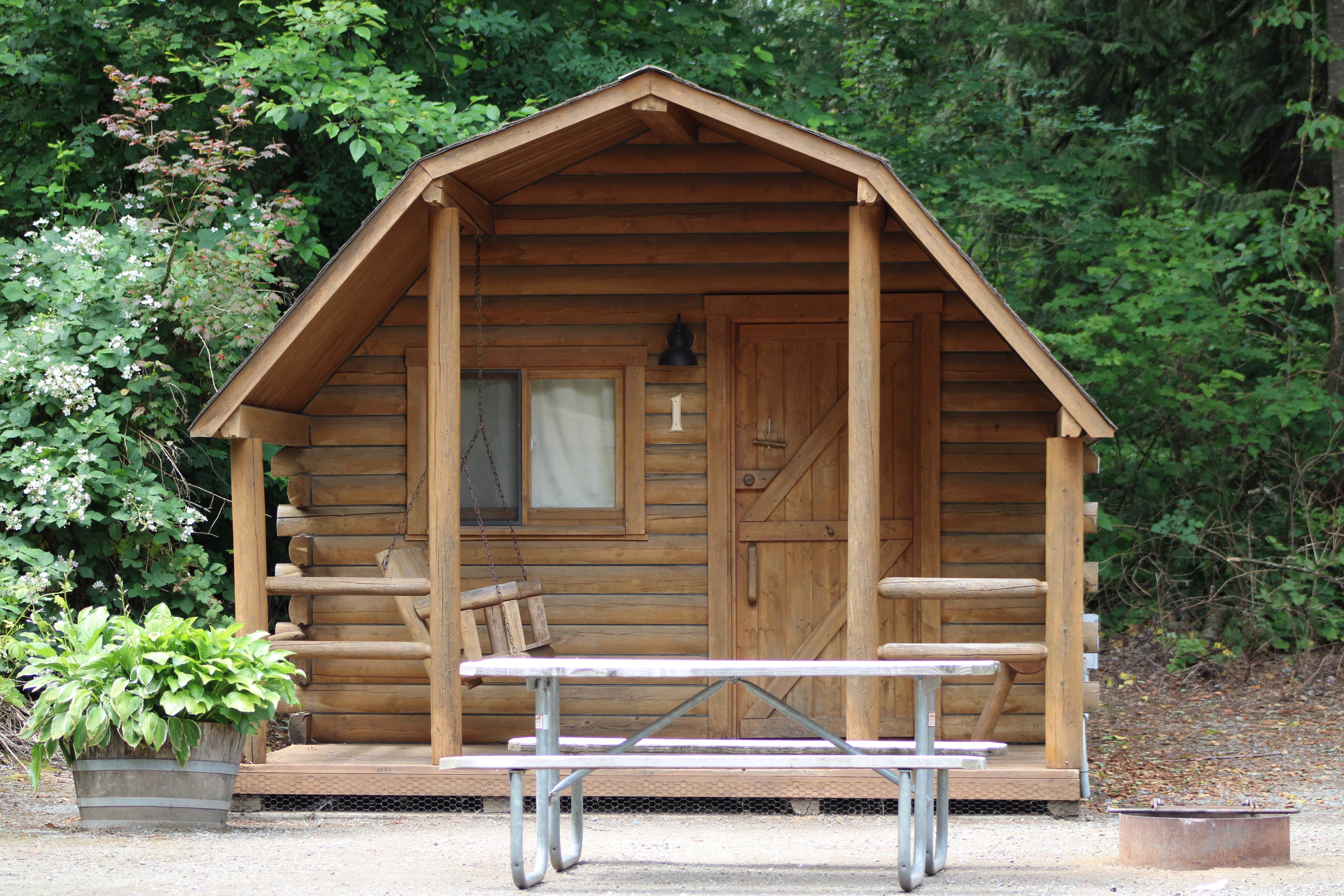Eddy M.'s photo of a cabin at Lynden/Bellingham KOA near Anacortes, WA