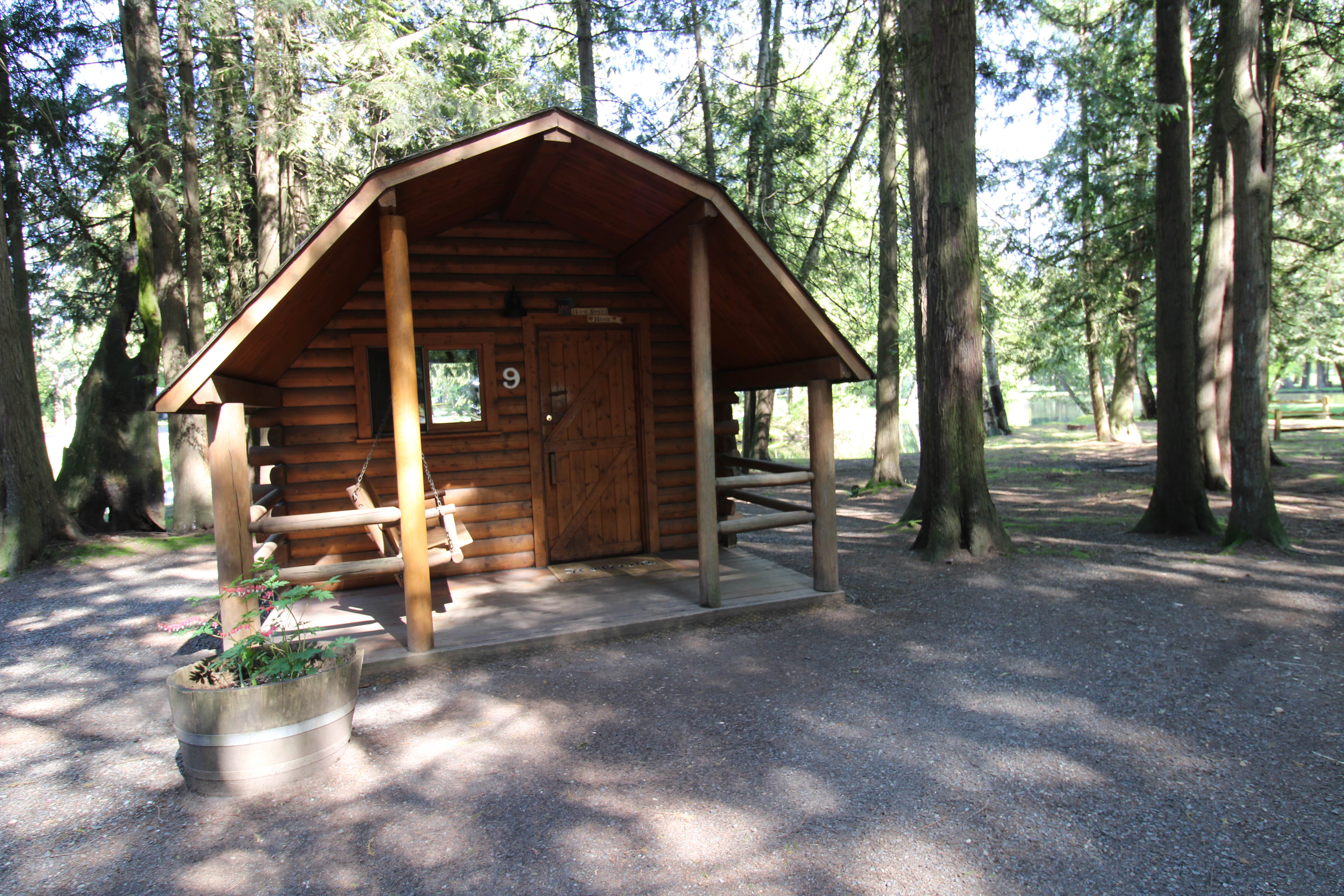 Eddy M.'s photo of glamping accommodations at Lynden/Bellingham KOA near Bow, WA