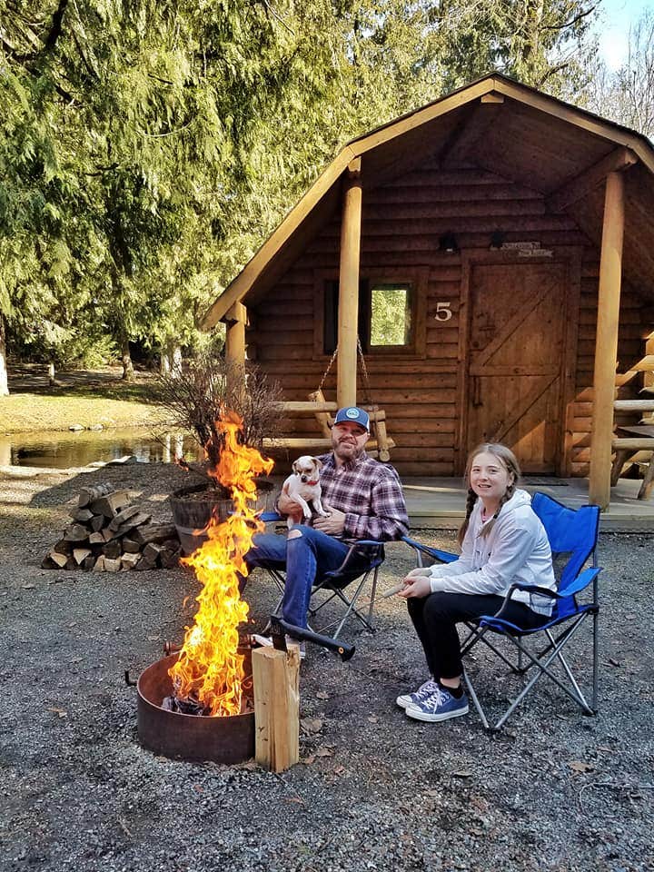 Eddy M.'s photo of camping with pets at Lynden/Bellingham KOA near Custer, WA