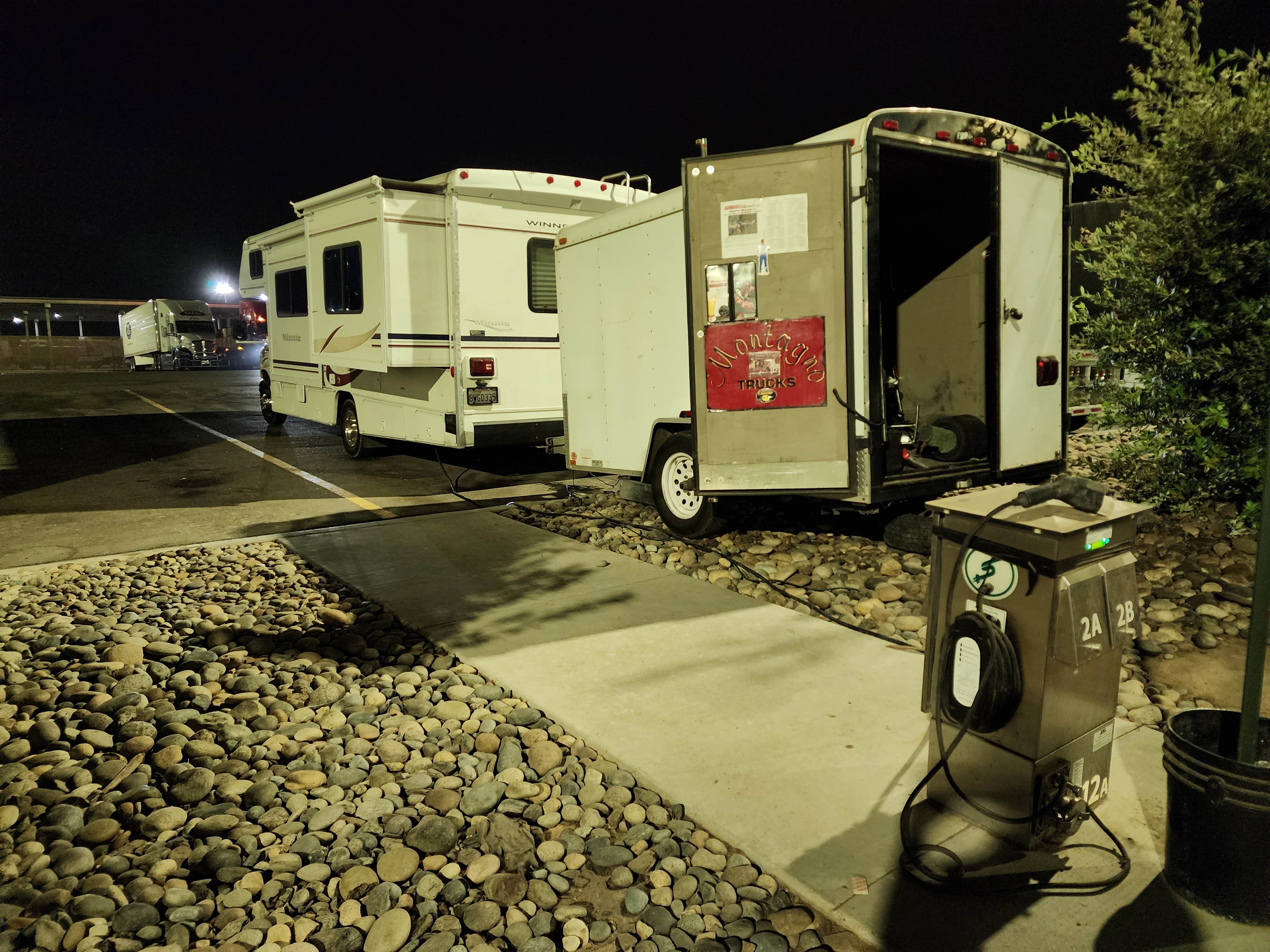 Evey W.'s photo of rv camping at Love's Travel Stop - Madera CA near Biola, CA