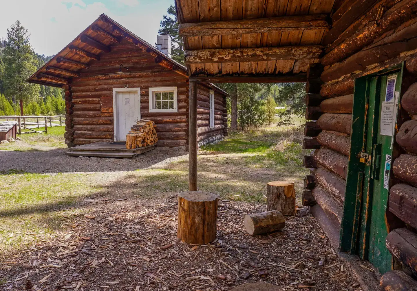 Camper-submitted photo at East Fork Cabin near Sula, MT