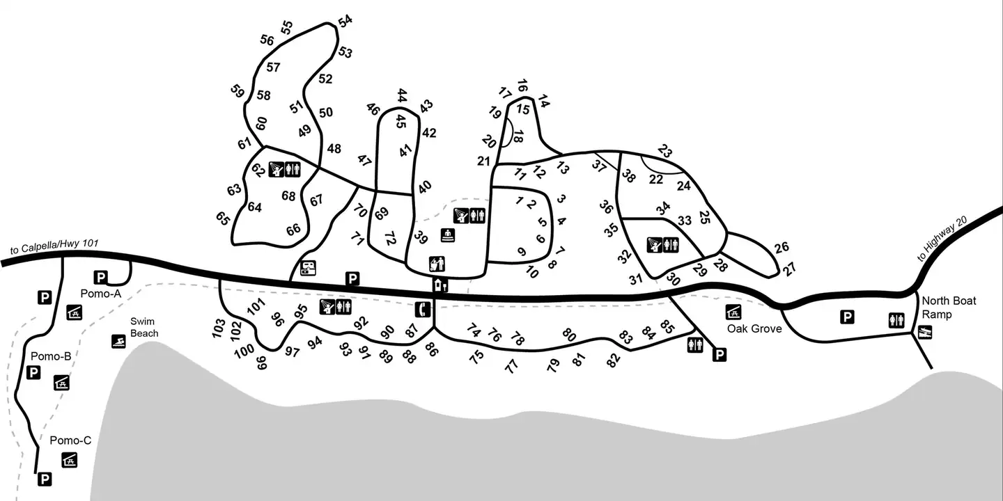 Camper-submitted photo at Kyen Campground near Redwood Valley, CA