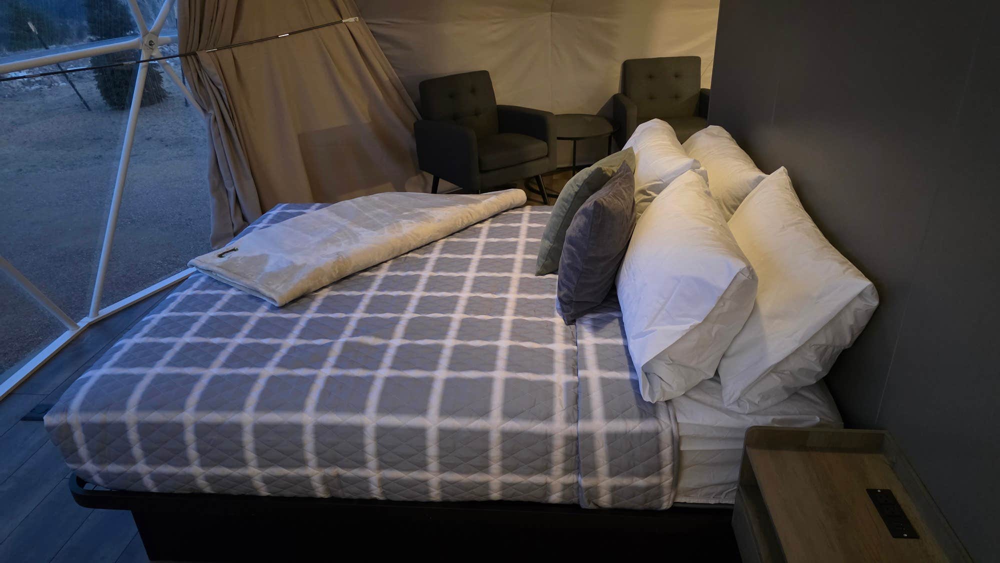 The Dyrt's photo of glamping accommodations at The Nest at Black Hawk near Sedalia, CO