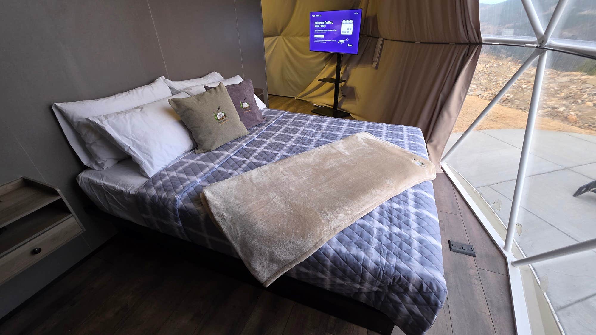 The Dyrt's photo of glamping accommodations at The Nest at Black Hawk near Bailey, CO