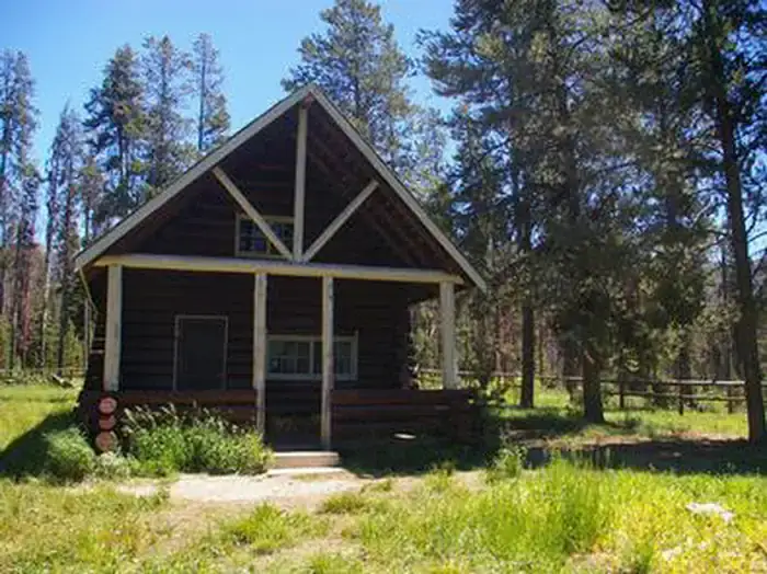 Camper-submitted photo at Stolle Meadows Cabin near Yellow Pine, ID