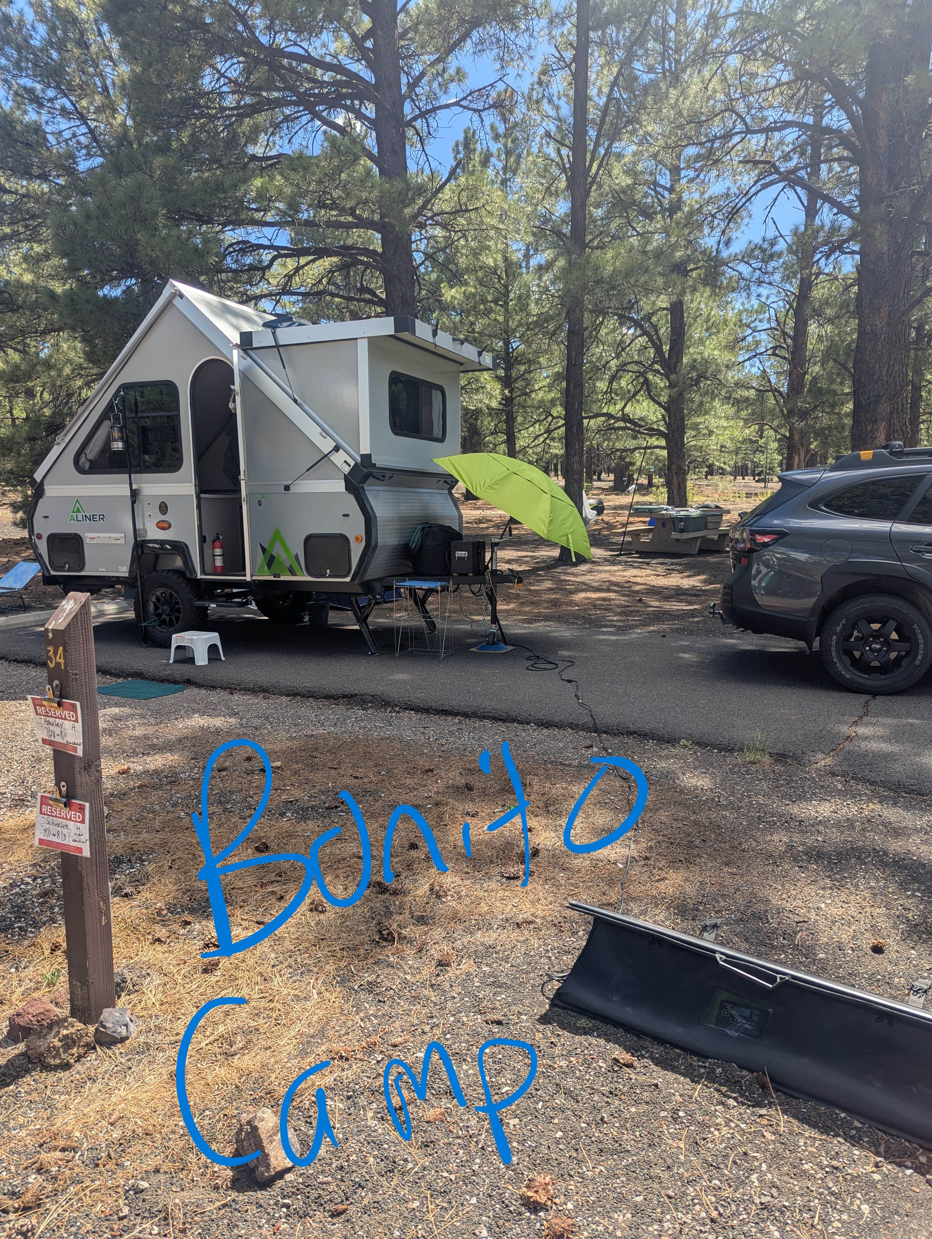 April H.'s photo at Bonito Campground — Sunset Crater National Monument near Cameron, AZ