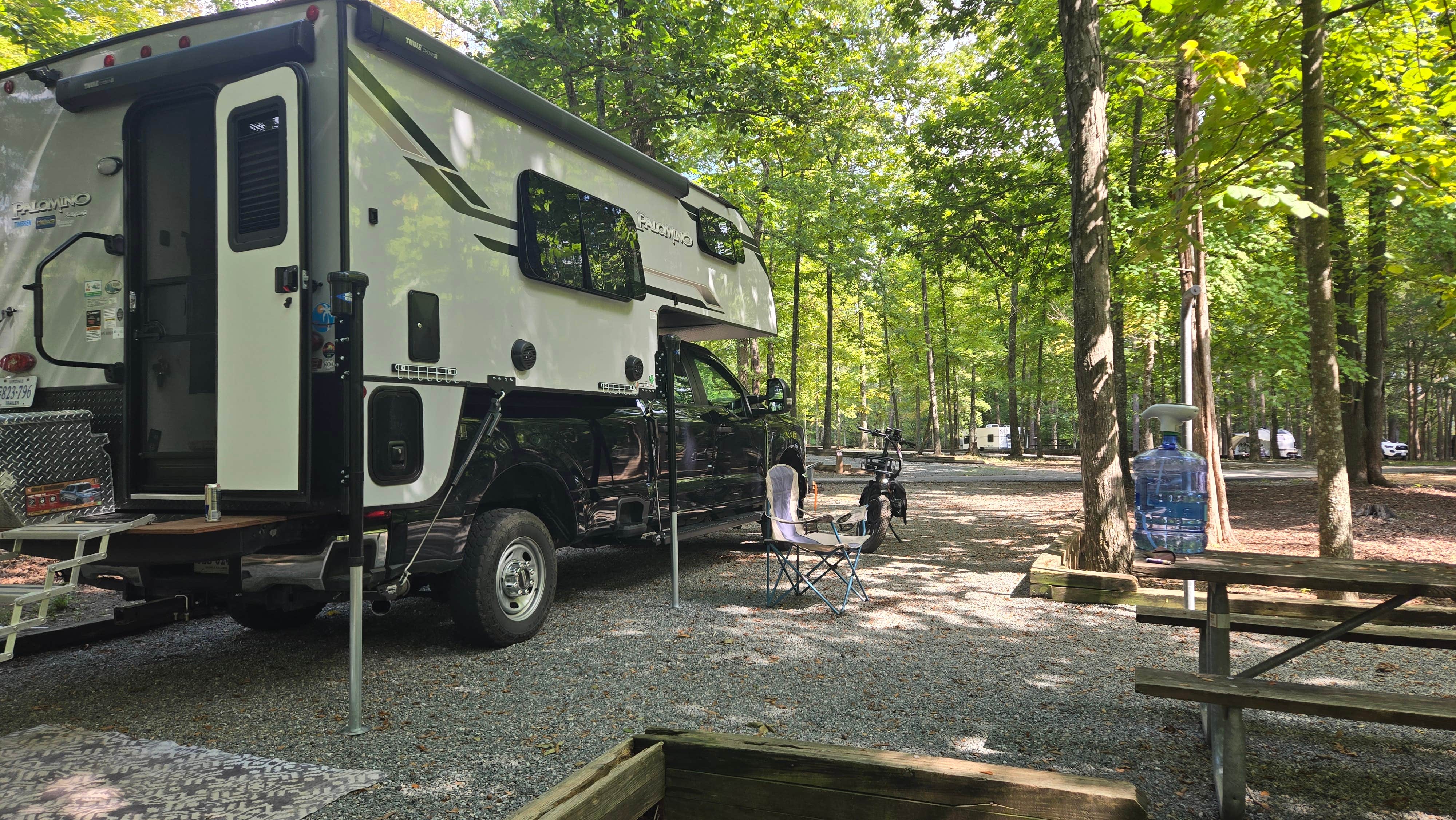 Camp With Me's photo of rv camping at Staunton River State Park Campground near Red Oak, VA
