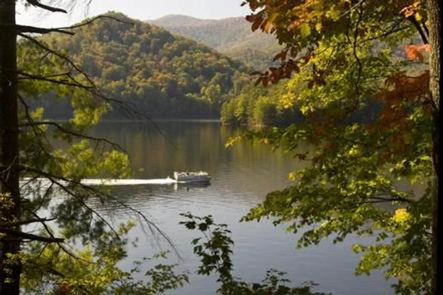 Camper submitted image from Cheoah Point Cabin 2 - 1