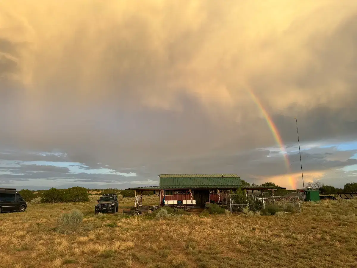 Camping near LunaGaia Nomadic Village: Boondocks Arizona Ranch, Chambers, Arizona