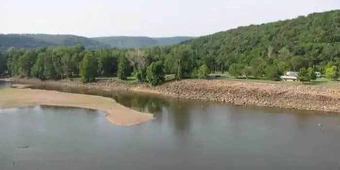 Camper submitted image from Dam Site - Fort Gibson Lake - Primitive Camping