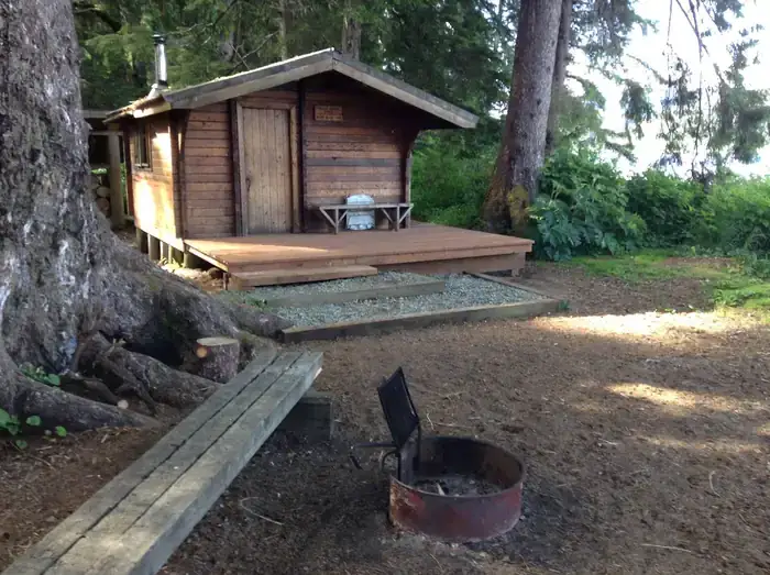 Camper-submitted photo at Moser Island Cabin near Hoonah, AK