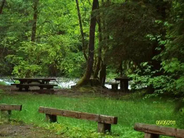 Camper-submitted photo at Mckenzie Bridge near Willamette National Forest