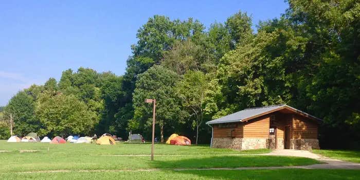 Camper submitted image from Tyler Bend Campground — Buffalo National River