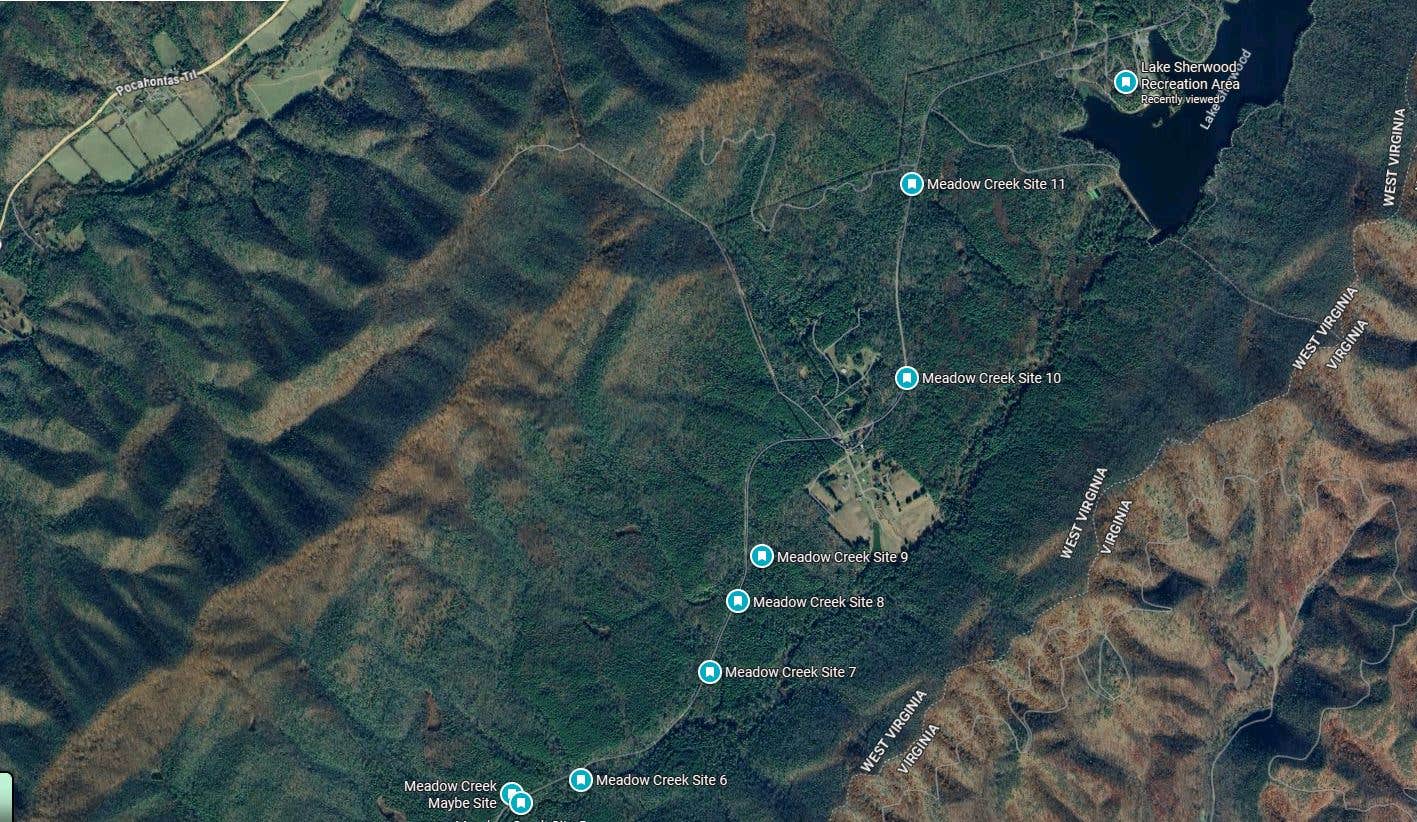 Camper-submitted photo at Lake Sherwood Road Dispersed Camping in Monongahela National Forest near George Washington & Jefferson National Forest