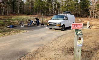 Fred S.'s photo of camping with pets at Woolly Hollow State Park — Wooly Hollow State Park near Greenbrier, AR
