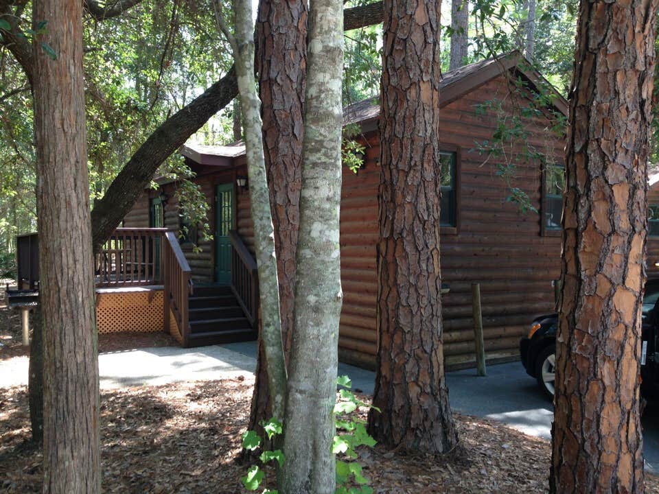 Carla S.'s photo of glamping accommodations at Disney’s Fort Wilderness Resort & Campground near Flamingo, FL