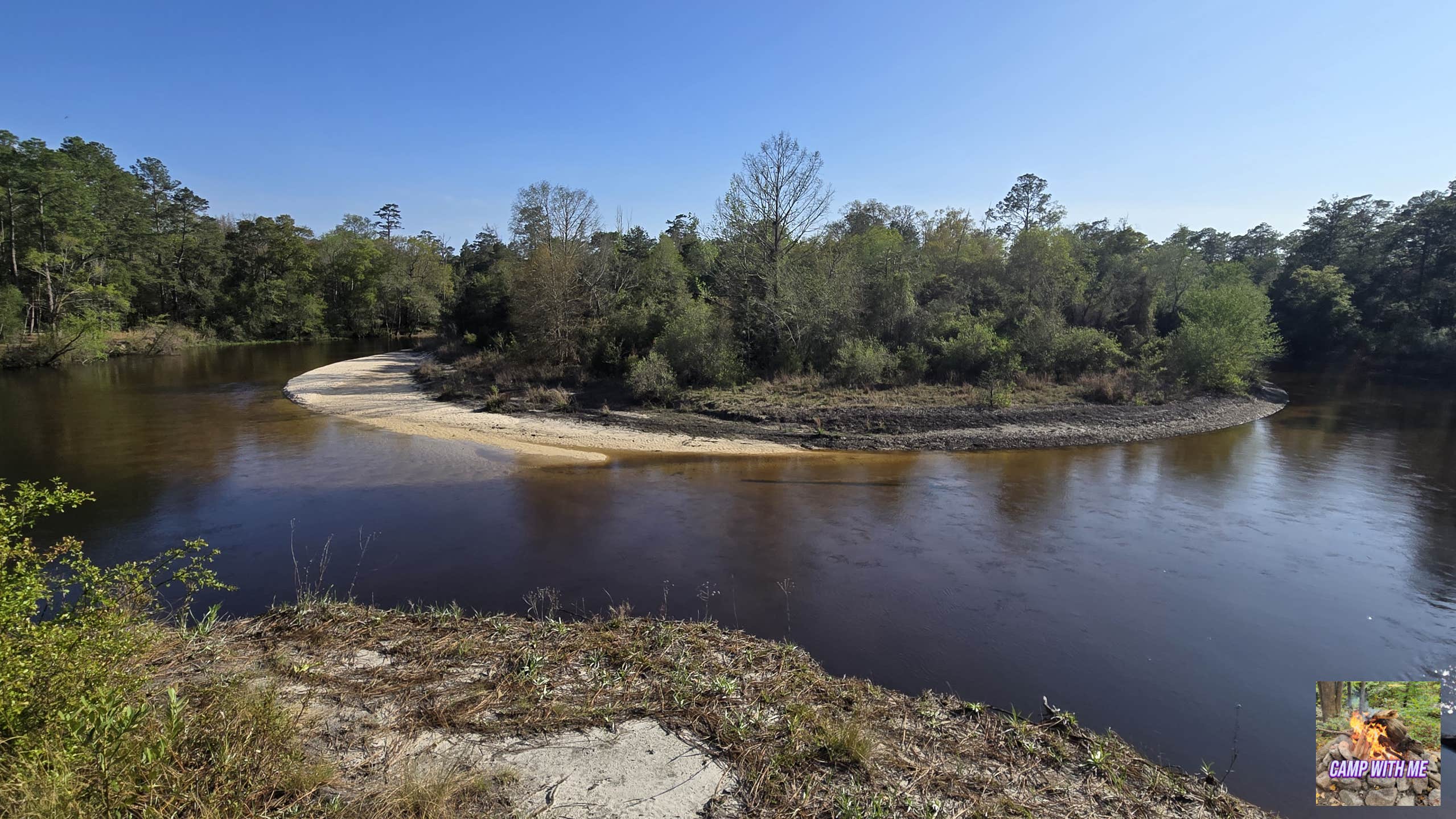 Camper-submitted photo at Black Water River State Forest Primitive Camping near Bagdad, FL