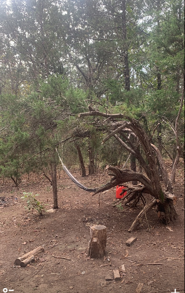 Camping near Tucker Hollow Park: Sundance's hide-out, Theodosia, Missouri