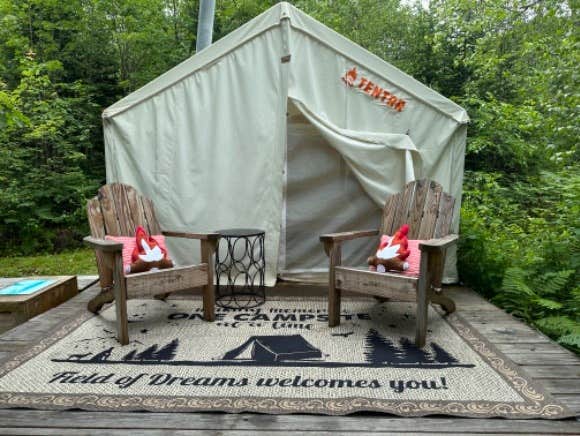 The Dyrt's photo at Tentrr Signature Site - Journeys End Field of Dreams Camping Adventure! near Waldoboro, ME