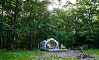 The Dyrt's photo at Tentrr Signature Site - The Old Catskill Game Farm Abandoned Zoo: Overlook Site near Hensonville, NY